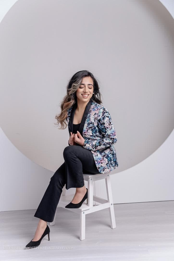 Prashasti in the studio